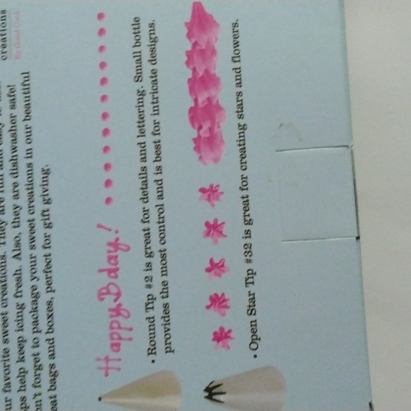 Sweet Creations 2 Decorating Bottles by Good Cook NEW - Picture 5 of 7